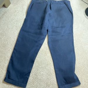 CASLON LINEN PANTS - SIZE MEDIUM